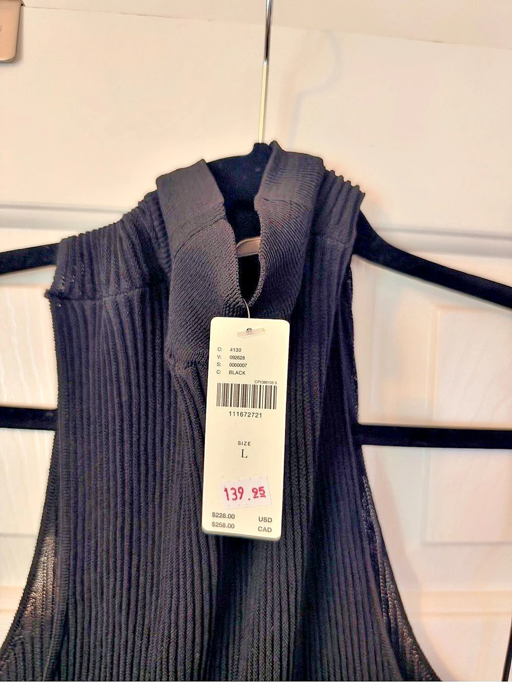 Anthropologie High-Neck Sheer Panel Midi Dress Color Block Maxi Dress Size Large - Picture 3 of 4